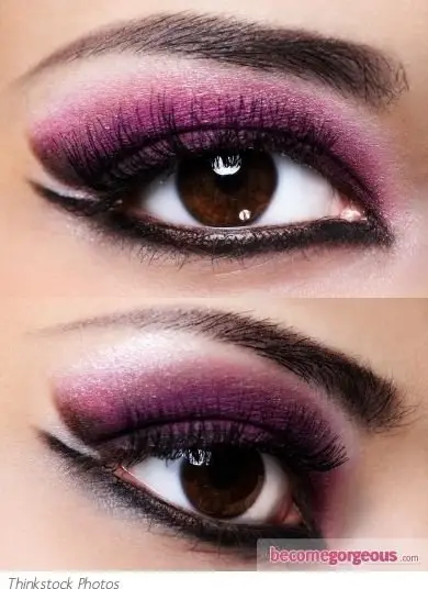 eyebrow,color,face,eye,purple,